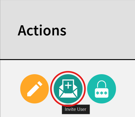 actions invite user