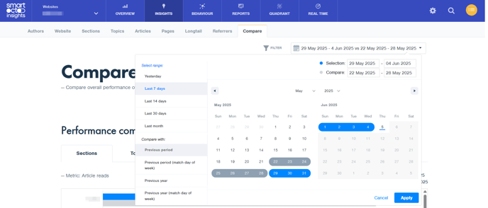 date picker screenshot